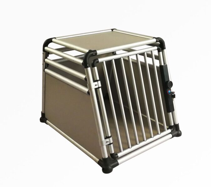 TOP MAST PREMIUM PRO — AUTOBOX TRANSPORTA KĀBE — ALUMĪNIJA + LOCK — 90 X 55 X 65 CM