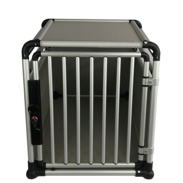 TOPMAST PREMIUM PROFESSIONAL - AUTOBOX TRANSPORTĒŠANAS KASTES ALUMINIUM + SLĒDZIS - 94 X 68 X 69 CM
