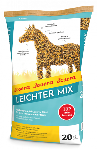 Josera zirgiem Leichter Mix 20 kg